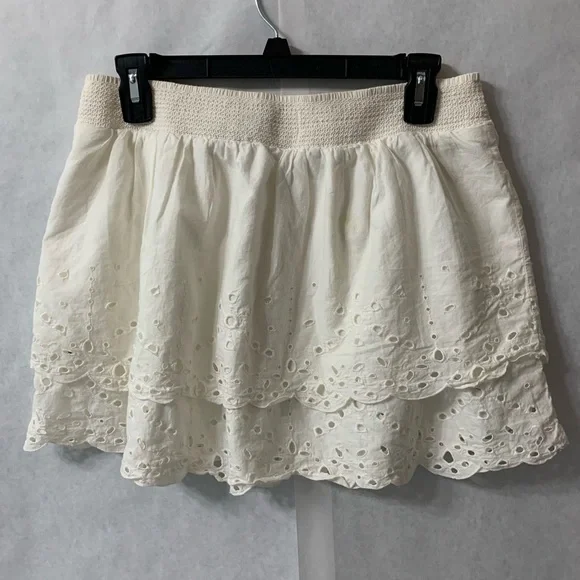 American Eagle Outfitters White Skirt Size Small Y2K - Picture 5 of 6